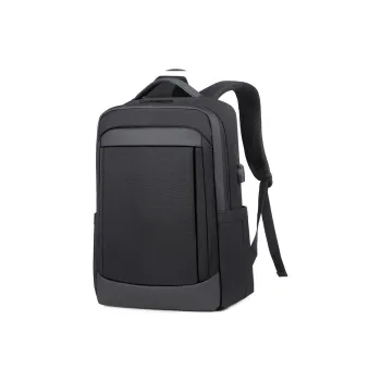 PULUWIRR Oxford Short Business Trip Stylish Lightweight Backpack Regular Unisex Black/Dark Gray/Light Gray/Blue