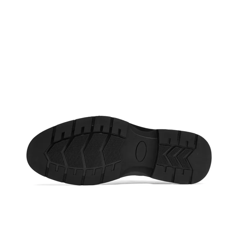 AOKANG Soft Sole Wear Resistant Comfortable Lightweight Fashion Men's Casual Shoes Men's Black-4