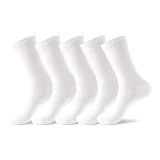 Thigh-High Socks (White 21cm)