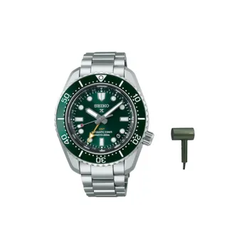 SEIKO Automatic Mechanical Movement Stainless Steel Strap Watch Men's Watches Green Dial