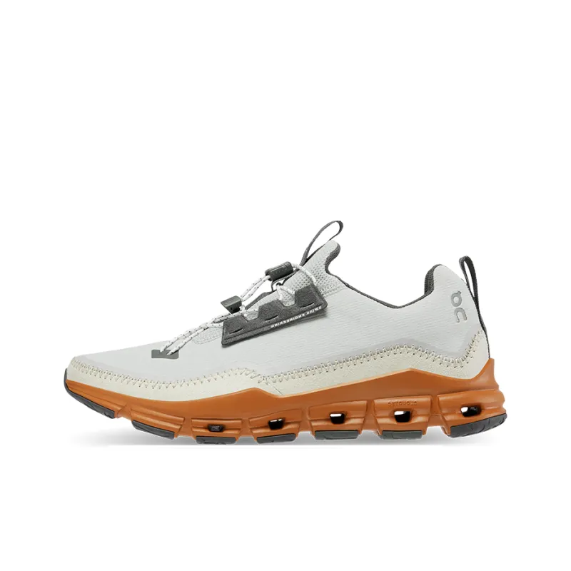 On Cloudaway Cushioning, Slip Resistant, And Abrasion Resistant Low Top Running Shoes Men's Glacier Gray Walnut-0