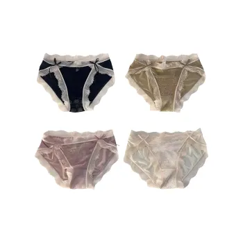 MIIOW Underpants Women's 4 Pack Mixed Color