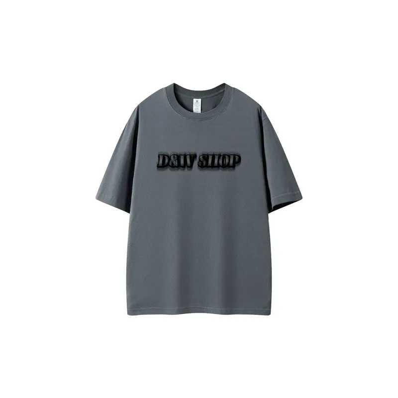 D&W T Shirts Unisex Dark Gray-1