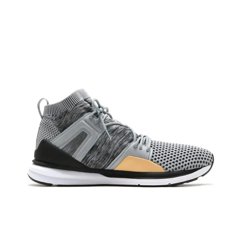 PUMA Bog Limitless Hi Evoknit 'Gray White'-1