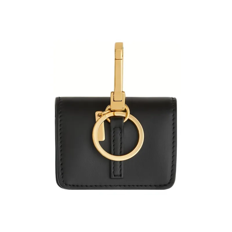 Burberry Calfskin Embellishment AirPods Pro Protective Case Earphone Case Women's Archive Beige/Black-3