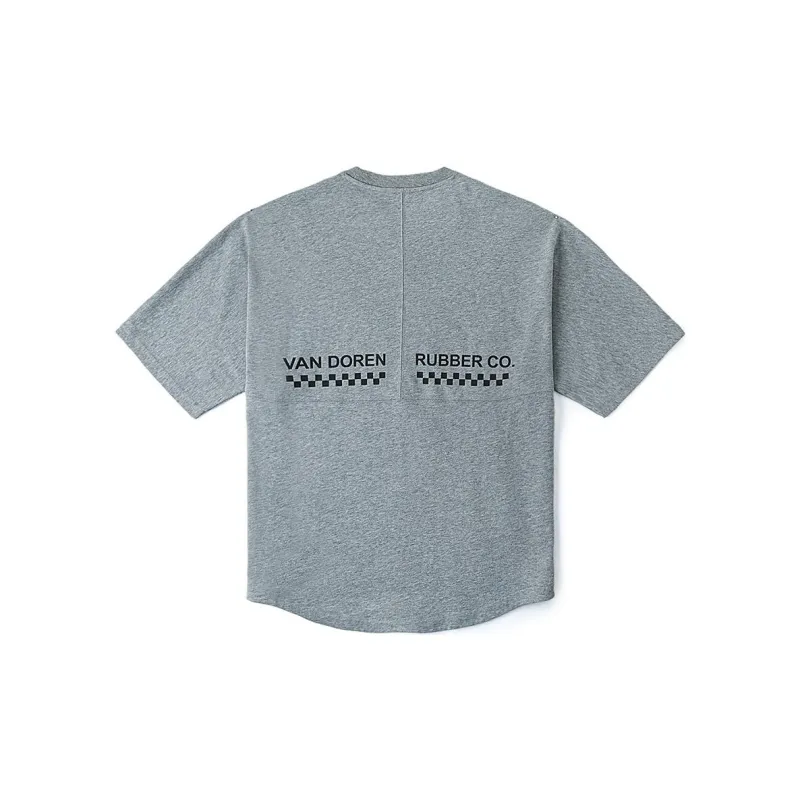 Vans Mini Scrıpt T Shirt Unisex Gray-1