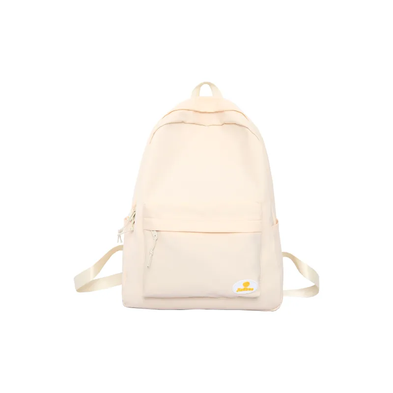 KAMLUI Nylon Backpacks Backpack Regular Unisex Light Green/Ecru/Violet-16