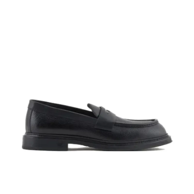 EMPORIO ARMANI Loafers Men's Black-1