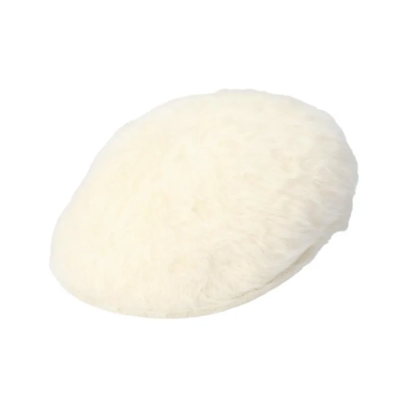 KANGOL Angora Acrylic Nylon Berets Unisex White-0