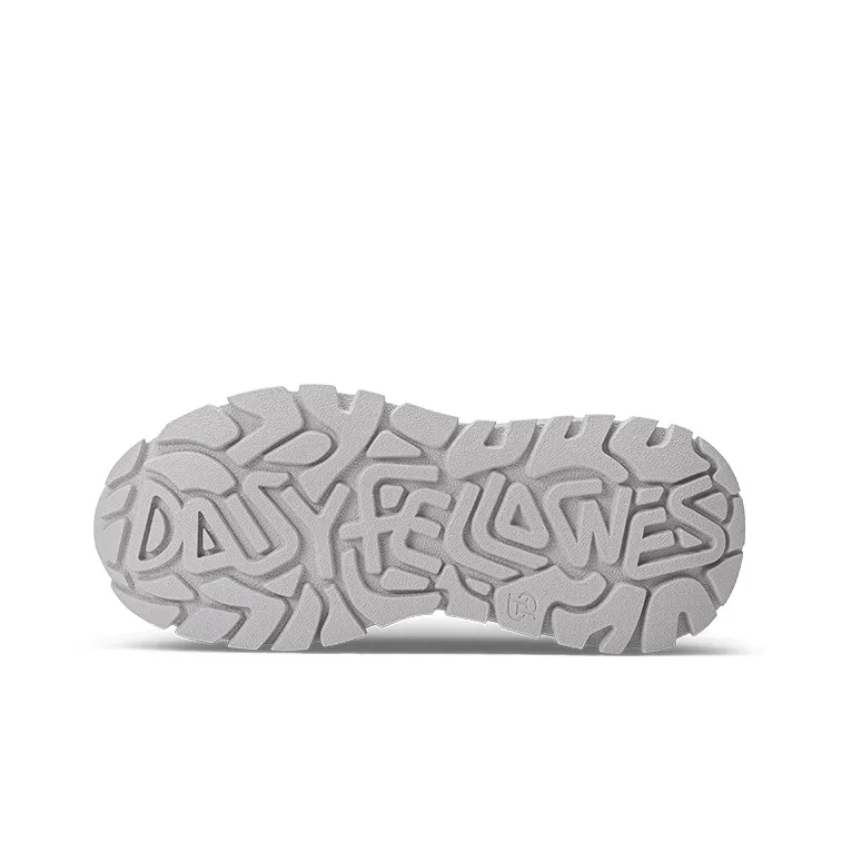Daisy Fellowes Devil One Chunky Sneakers Unisex Low Top White-6