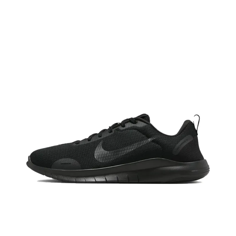 Nike Flex Experience Run 12 Anti Slip Wear Resistant Low Top Casual Running Shoes Men's Black Gray Color-0