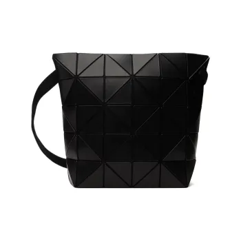 ISSEY MIYAKE PVC Polyvinyl Chloride Crossbody Bag Shoulder Bag Women's Matte Black