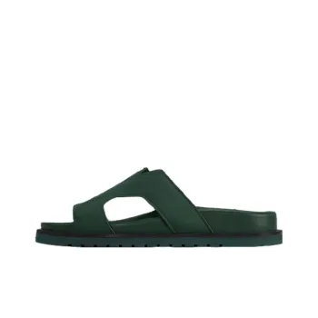 LOUIS VUITTON Oasis Slide Slippers Men's Green