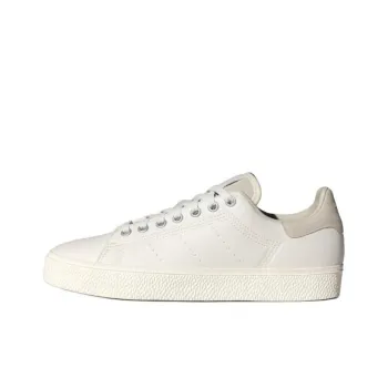 Adidas Originals STAN SMITH CS Slip Resistant Cushioning Low Top Skateboard Shoes Men's White Beige