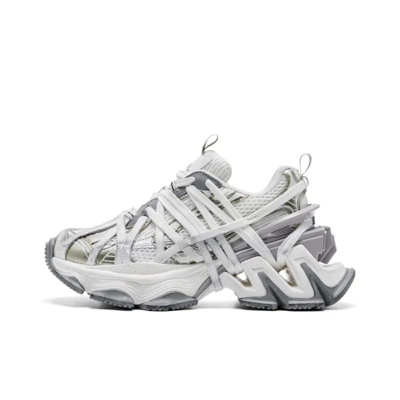 CHERYKALLY Durable Breathable Low-Top Chunky Sneakers-6
