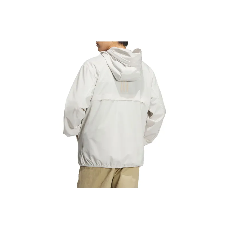 Adidas V LT WVN JKT Jackets Coats Unisex White-1