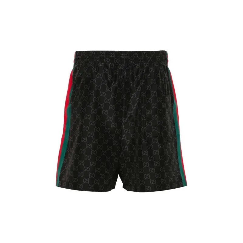 GUCCI Gg Jacquard Nylon Swim Shorts-1