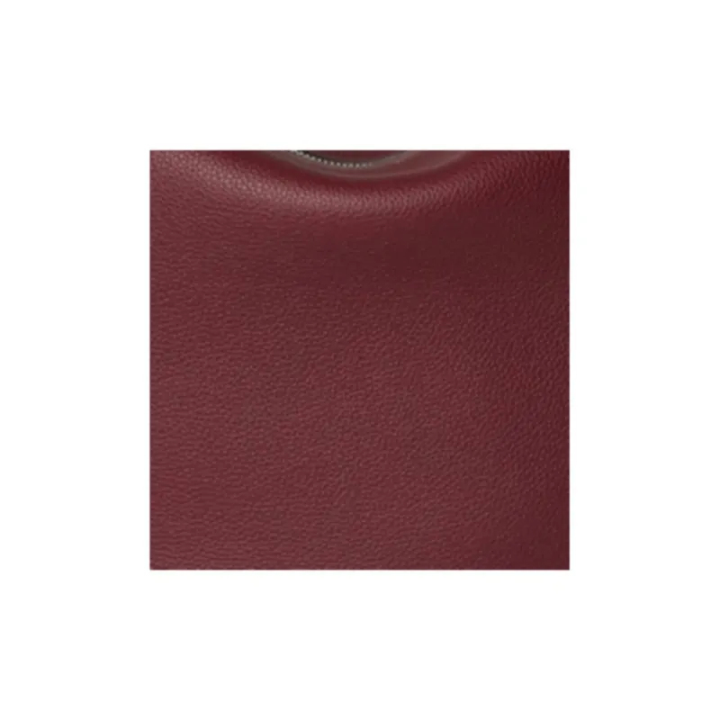 GUCCI Grained Soft Leather Shoulder Bag Crossbody Bag Small Size Unisex Red-7