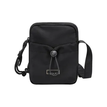 GOLF Fabric Crossbody Bag Shoulder Bag Men's Black/Light Apricot