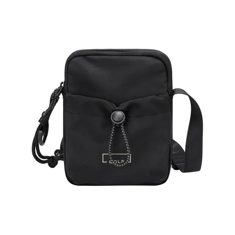 GOLF Fabric Crossbody Bag Shoulder Bag Men's Black/Light Apricot-0