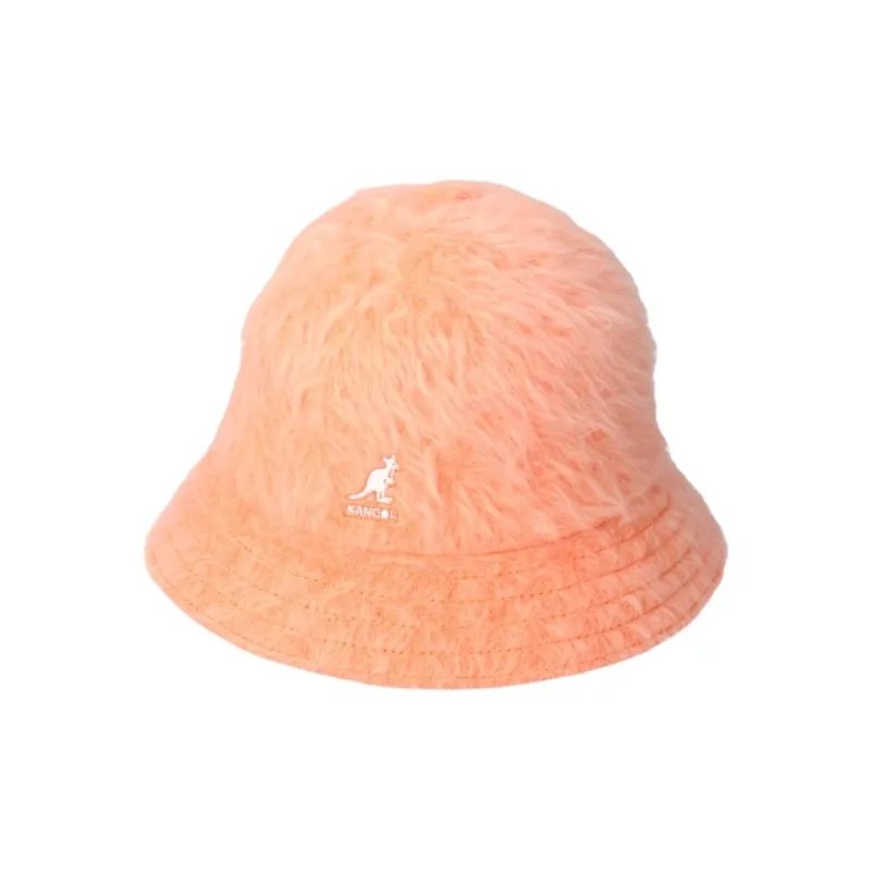 KANGOL Angora Wool Bucket Hats Unisex Orange-0