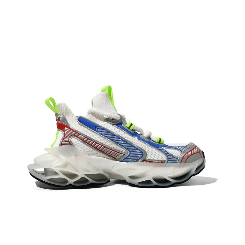 DAFK Cushioned Wear-Resistant Breathable Height Increasing High-Top Chunky Sneakers Men's-15