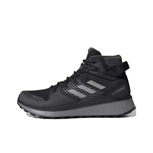 Adidas Terrex Folgian Hiker Hiking / Trekking Shoes Men Mid-Top Black/Grey