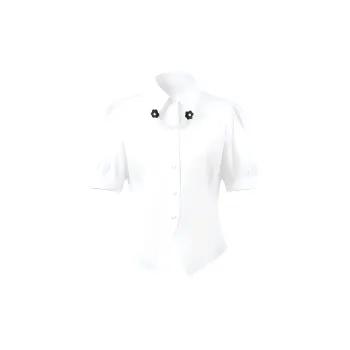 Three Quarters Shirt Women's White
