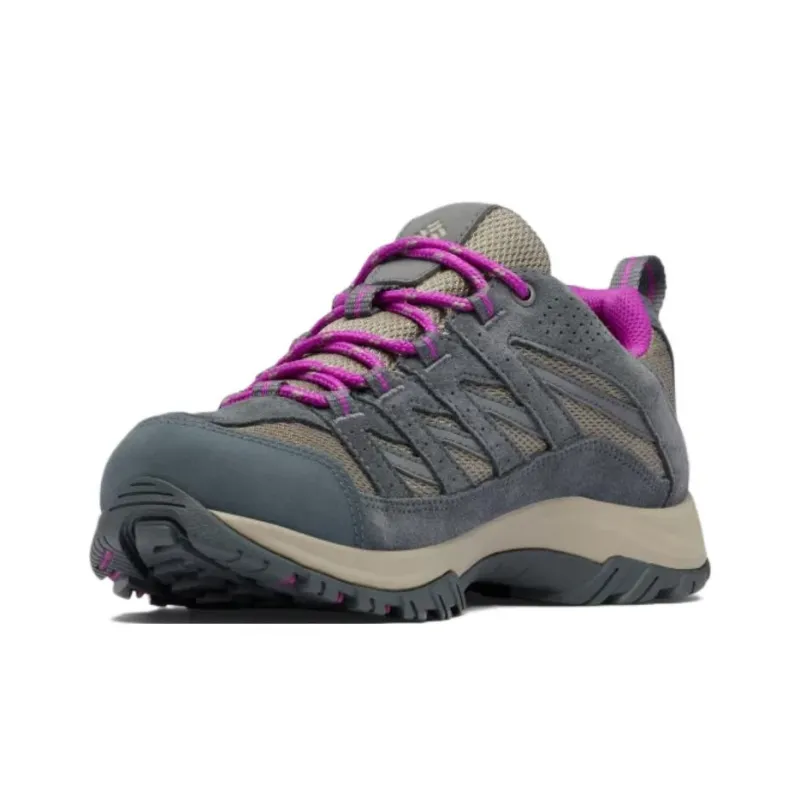 Columbia Crestwood Wear-resistant And Waterproof Low-Top Trekking Shoes Women's Gray-2