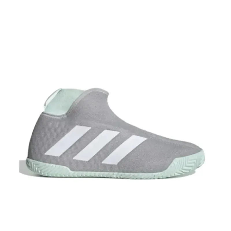 Adidas Stycon Laceless Hard Court Grey Two Dash Green-1