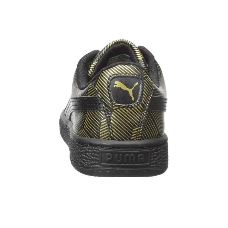 PUMA Basket Classic Metallic Black Women's-4