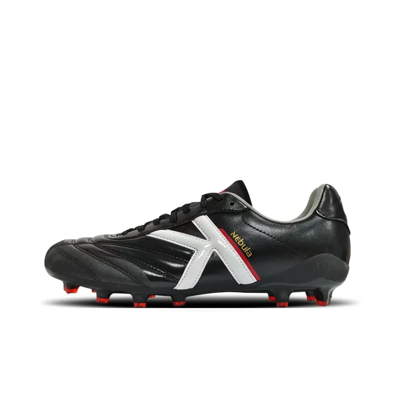 KELME AG Short Rubber Studs FG Long Rubber Studs Slip Resistant Soccer Shoes Unisex White Black-0