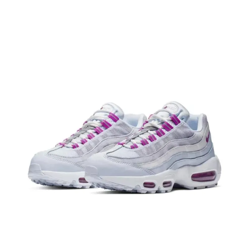 Nike Air Max 95 Football Grey Hyper Violet Women's-2