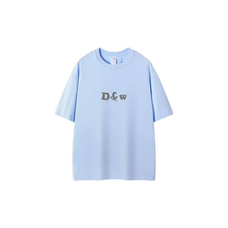 D&W T Shirts Unisex Sky Blue-1