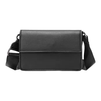 ALNI BITTON PU Messenger Bag Shoulder Bag Crossbody Bag Regular Men's