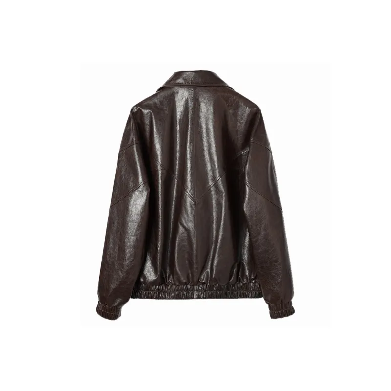 SINBOS Leather Jackets Women's-4