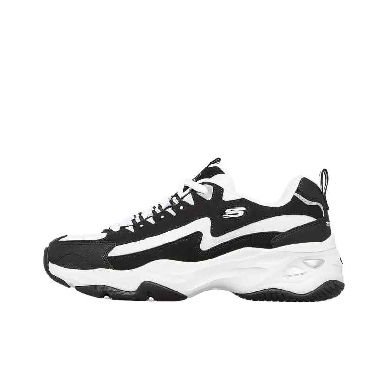 Skechers D'lites 4.0 Black/White Women's-0
