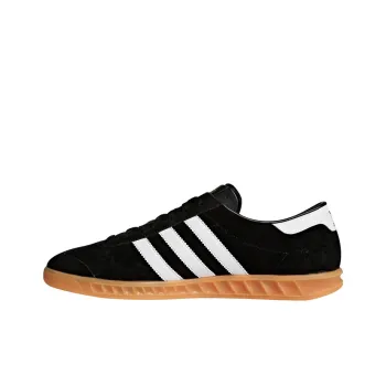 Adidas Originals Hamburg Shoes Black/White/Brown
