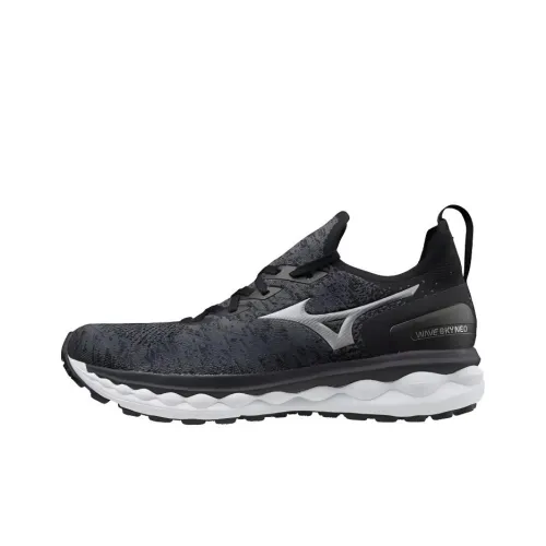 Anta Shock Wave 5 Team Cushioning Wear Resistant Low Top Basketball Shoes Mens Black Blue
