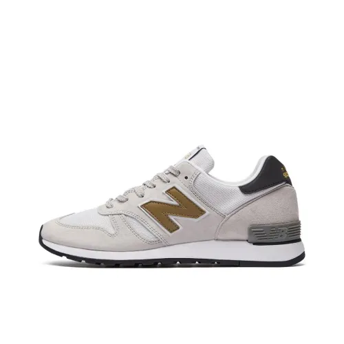 New Balance NB 670 Running Shoes Men Low-Top White/Taupe/Gray