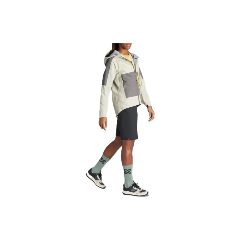 Adidas 5.10 RAIN JACKET Jackets Coats Women's Charcoal Gray-1