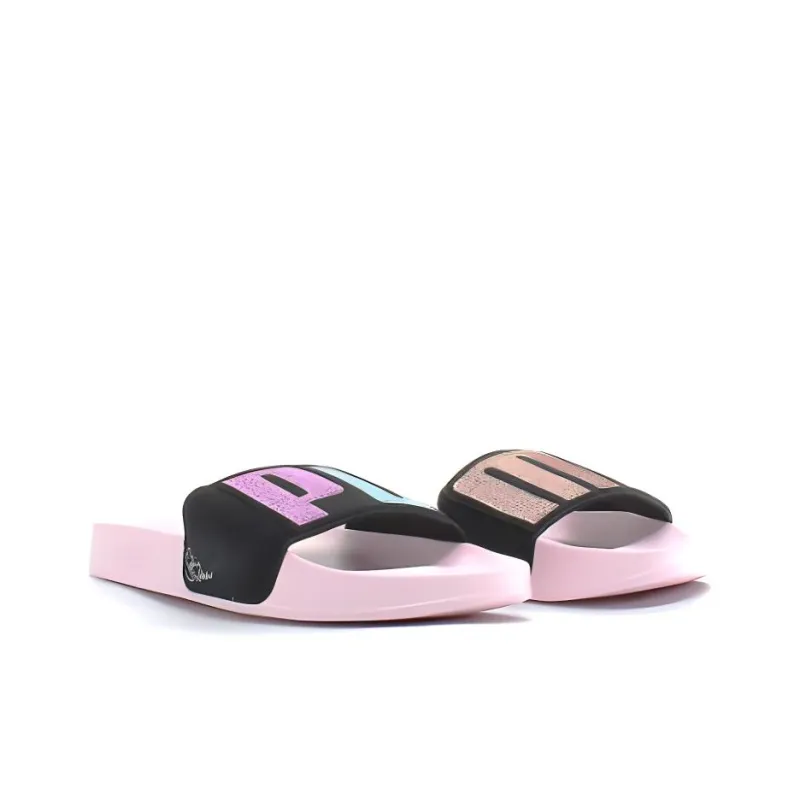 PUMA Sophia Webster X Leadcat Slide 'Parfait Pink Black' Women's-3