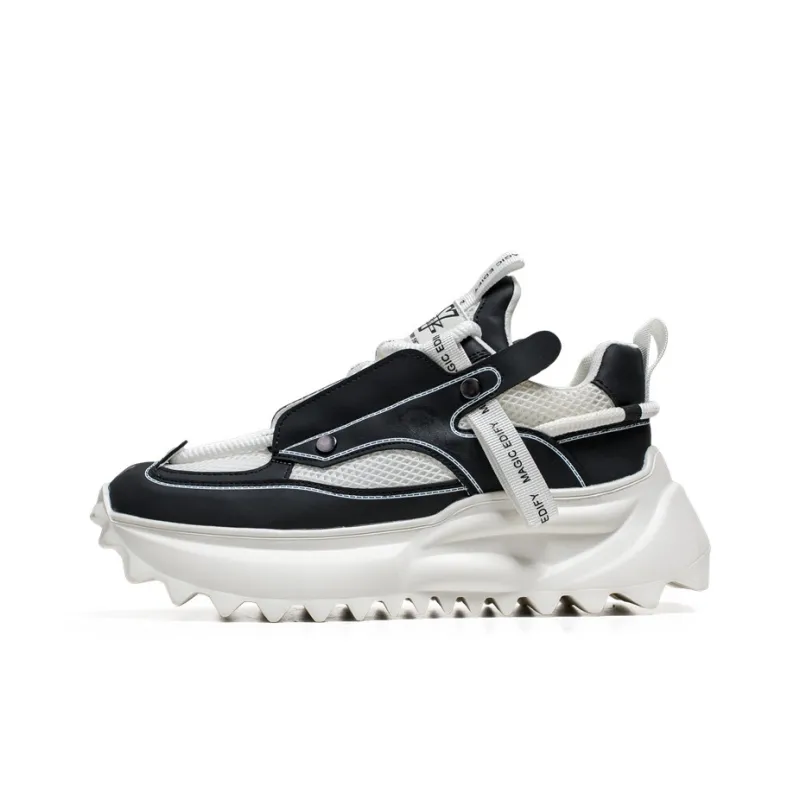 URBAN AUTHENTIC Slip Resistant, Abrasion Resistant, Breathable Low Top Chunky Sneakers Men's-14