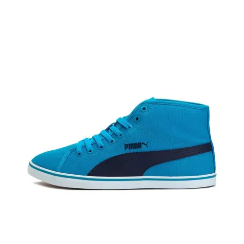 PUMA Elsu V2 Mid Cv Dp Mid size Sneakers Black/White/Blue