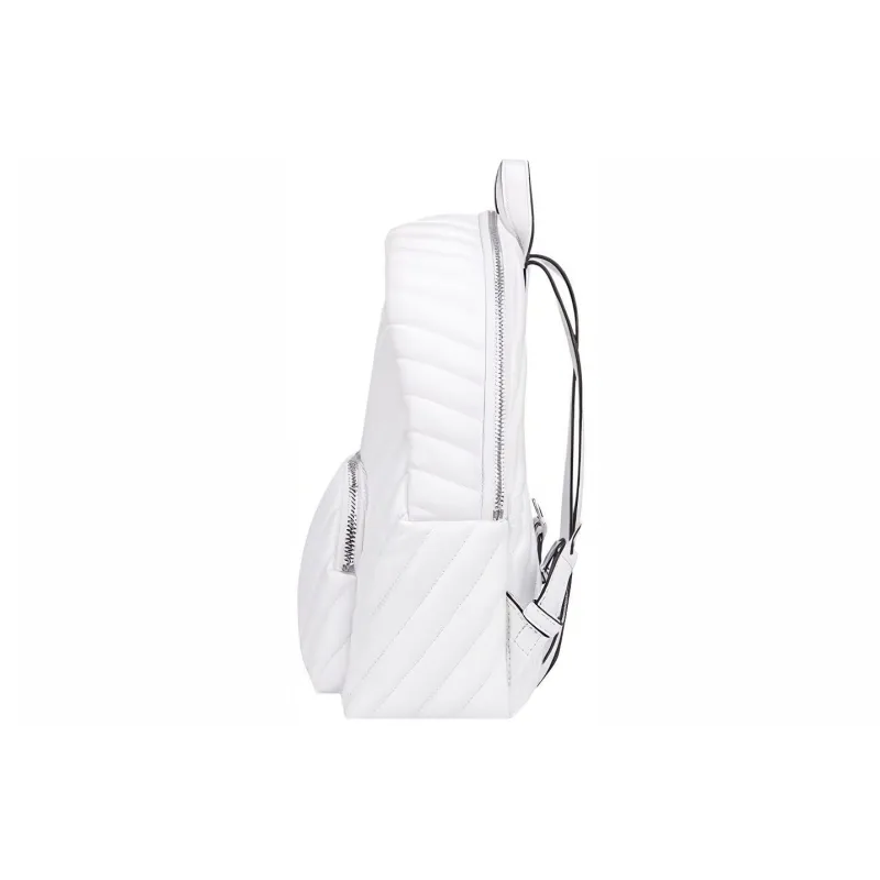 MICHAEL KORS Leather Backpack Medium Size Women's White-2