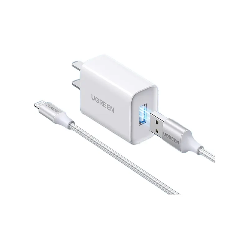 UGREEN A To Lightning Compatibility Apple MFi Charging Cable Cables-8