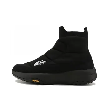 THE NORTH FACE Shelter Knit Anti-Slip Wear-Resistant High-Top Outdoor Shoes Unisex Black