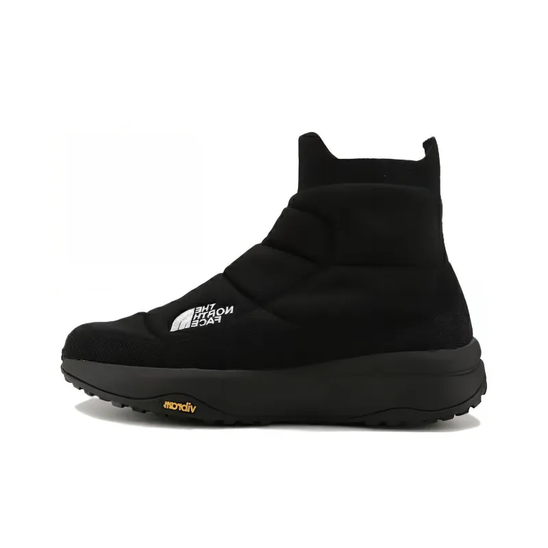 THE NORTH FACE Shelter Knit Anti-Slip Wear-Resistant High-Top Outdoor Shoes Unisex Black-0