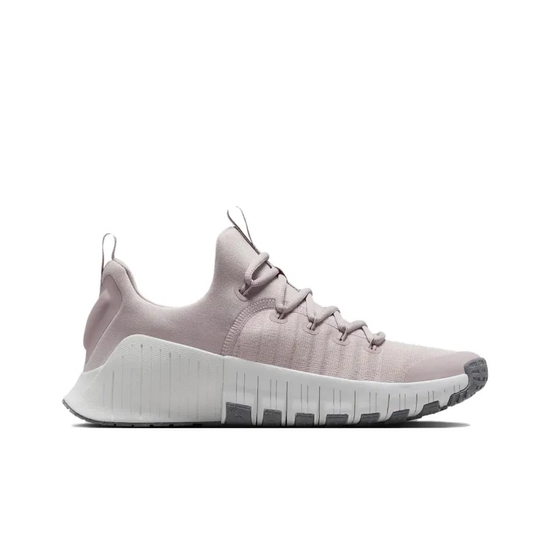 Nike Free Metcon 6 Cushioning Abrasion Resistant Support Low Top Running Shoes Women's Purple White Gray-1