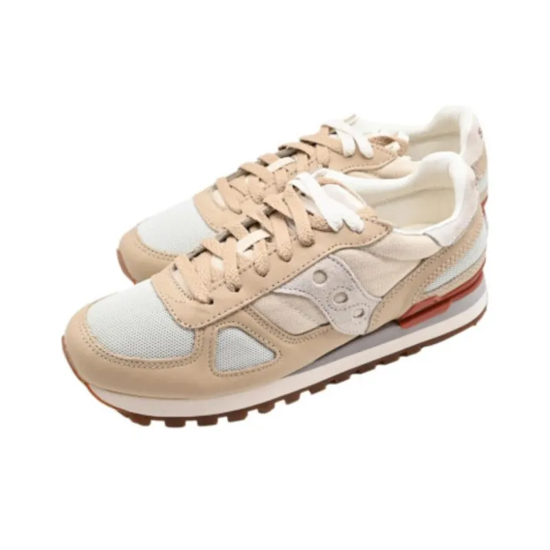 Saucony Shadow Original Slip Resistant, Abrasion Resistant, Lightweight Low Top Running Shoes Men's Brown-3